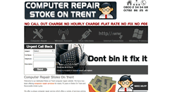 Desktop Screenshot of computer-repair-stokeontrent.co.uk